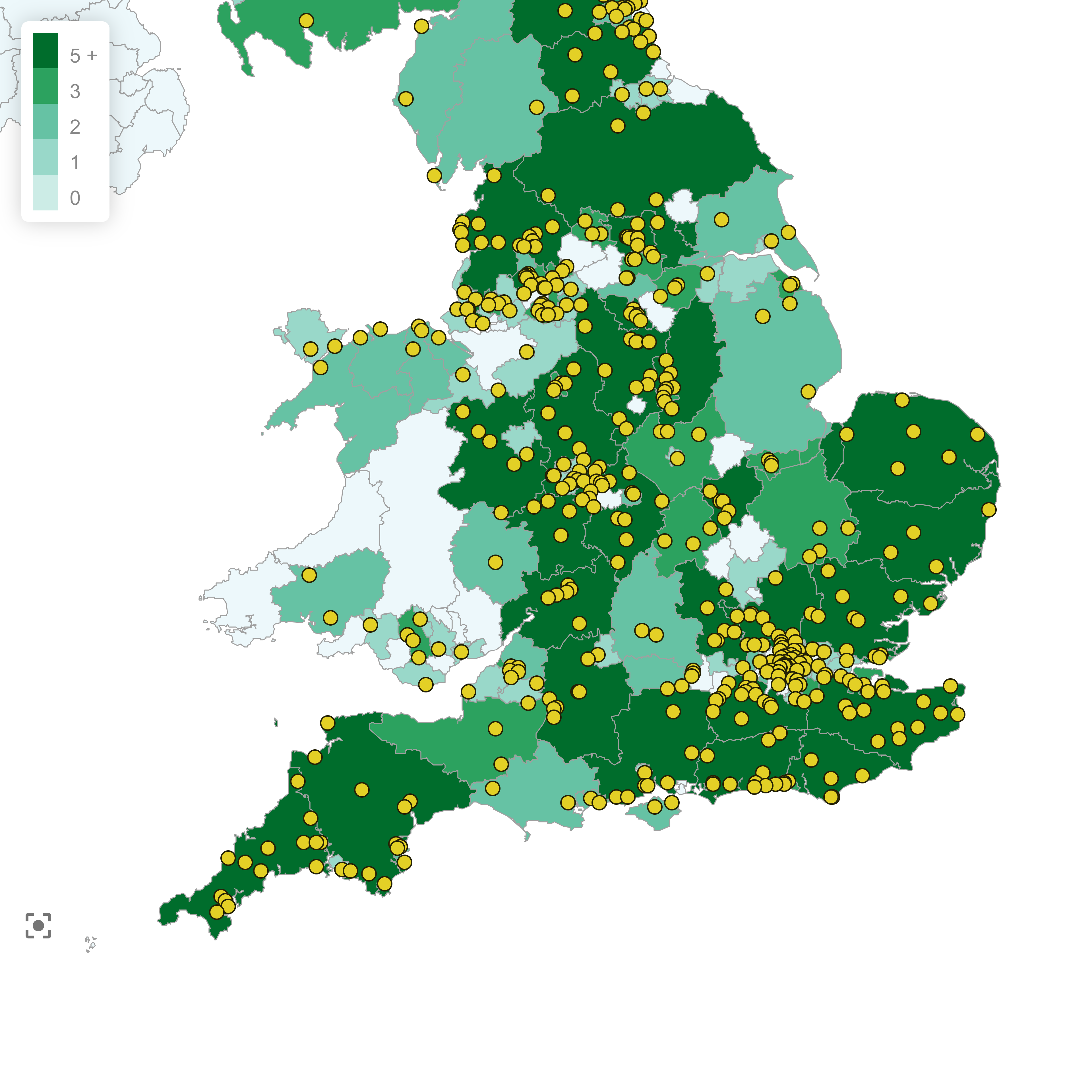 Maps – Postcode Heatmap Blog