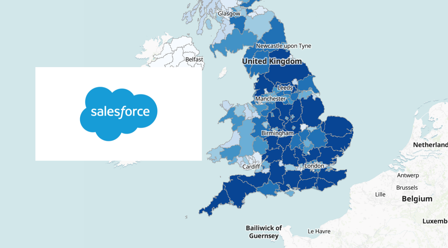 How to Easily Create a Salesforce Opportunities Heatmap